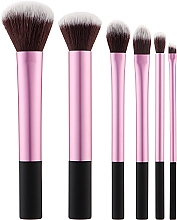 Парфумерія, косметика Набір пензлів для макіяжу, 6 шт. - Tools For Beauty Set Of 6 Make-Up Brushes