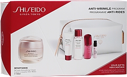 Духи, Парфюмерия, косметика Набор, 5 продуктов - Shiseido Benefiance Wrinkle Smoothing