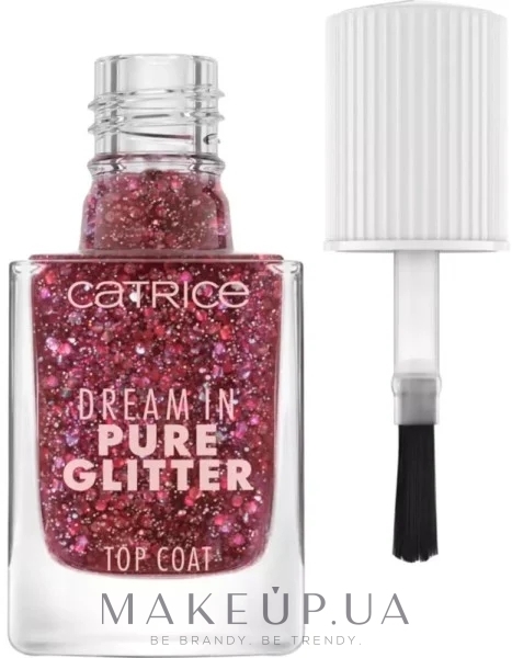 Топ с глитером - Catrice Dream In Pure Glitter Top Coat — фото 050 - Sparkle Darling