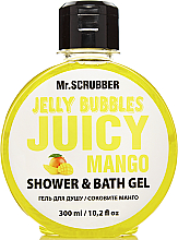 Парфумерія, косметика Гель для душу "Juicy Mango" - Mr.Scrubber Jelly Bubbles Shower & Bath Gel