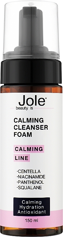 Очищающая пенка для умывания с ниацинамидом и экстрактом центеллы - Jole Calming Cleanser Foam