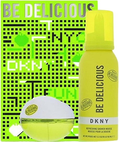 DKNY Be Delicious - Набор (edp/30ml + sh/mousse/150ml) — фото N1