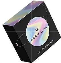 Парфумерія, косметика Набір - Moon Lash Magnetic Eyelashes 003 Seductive Saturn (eyelashes/1pcs + clip)