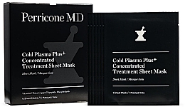Парфумерія, косметика Маска для обличчя - Perricone Cold Plasma Plus+ Concentrated Sheet Mask
