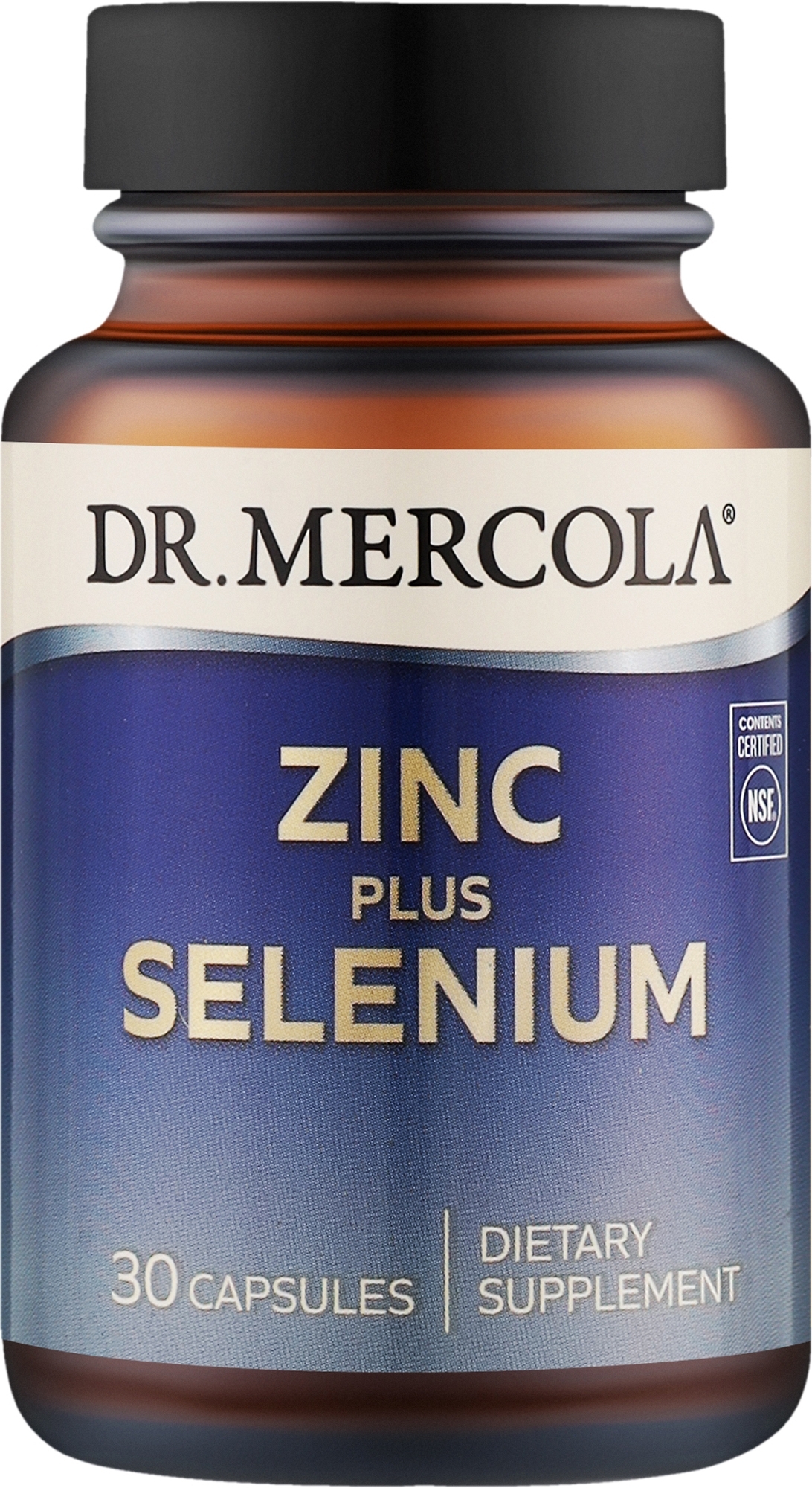 Дієтична добавка "Цинк плюс селен" - Dr. Mercola Zinc Plus Selenium — фото 30шт