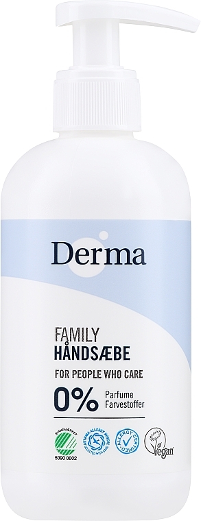 Мыло для рук - Derma Family Liquid Hand Soap — фото N1