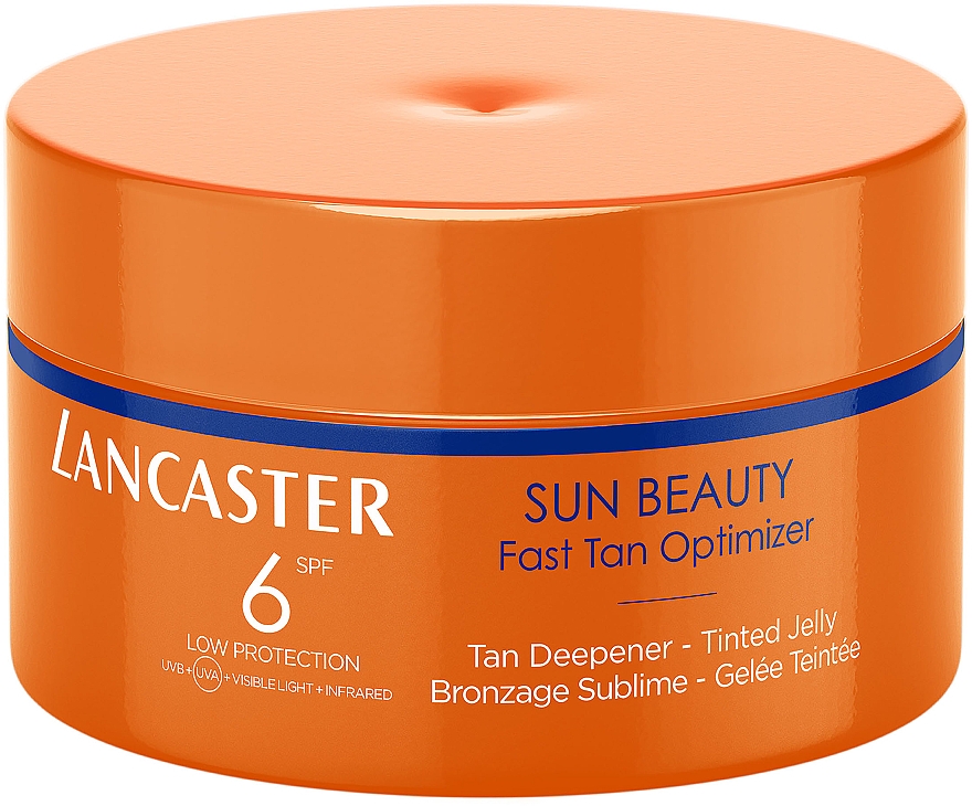 Гель для тіла для посилення засмаги - Lancaster Sun Beauty Tan Deepener SPF6 — фото N1