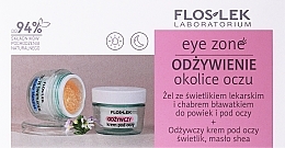 Набор - Floslek (eye/cr/15ml + eye/gel/10g) — фото N1