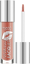 Духи, Парфюмерия, косметика Жидкая помада для губ - Maxi Color Viva Lacquer Lip Gloss