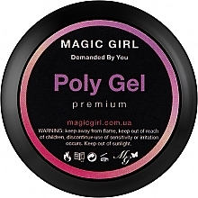 Полігель для нарощування - Magic Girl PolyGel Shine — фото N2