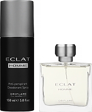 Oriflame Eclat Homme - Набор (edt/75ml + deo spray/150ml)  — фото N1