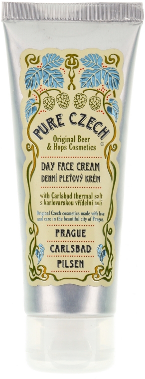 Дневной крем для лица - Pure Czech Beer&Hops Light Day Face Cream