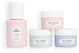 Набор, 5 продуктов - Revolution Skincare X Sali Hughes My Essentials Mini Kit With Gel — фото N2