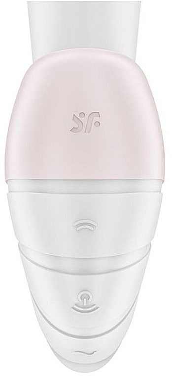 Вибратор с вакуумно-волновым стимулятором клитора, белый - Satisfyer Supernova — фото N3