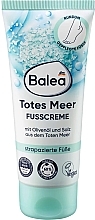 Духи, Парфюмерия, косметика Крем для ног с солью Мертвого моря - Balea Fusscreme Totes Meer 