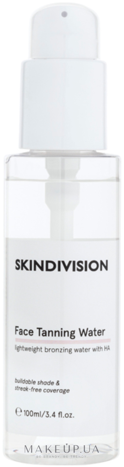Спрей для обличчя з ефектом засмаги - SkinDivision Face Tanning Mist — фото 100ml