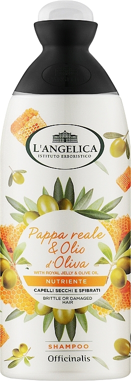 Шампунь питательный для сухих волос - L'Angelica Officinalis Shampoo Nourishing for Brittle and Damaged Hair — фото N1