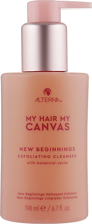 Отшелушивающее и очищающее средство для кожи головы - Alterna My Hair My Canvas New Beginnings Exfoliating Cleanser — фото N1