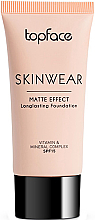 Парфумерія, косметика УЦІНКА! Тональний крем - Topface Skinwear Matte Effect SPF 15 *