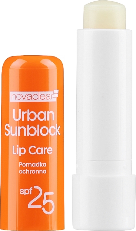 Защитная помада для губ - NovaClear Urban Sunblock Lip Care SPF 25 — фото N1