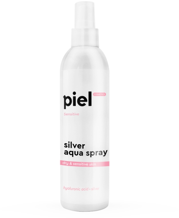 Зволожуючий спрей для сухої/чутливої шкіри - Piel cosmetics Silver Aqua Spray — фото N2