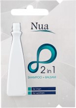 Парфумерія, косметика Шампунь 2 в 1 для усіх типів волосся - Nua Shampoo + Balm 2 in 1 (пробник)