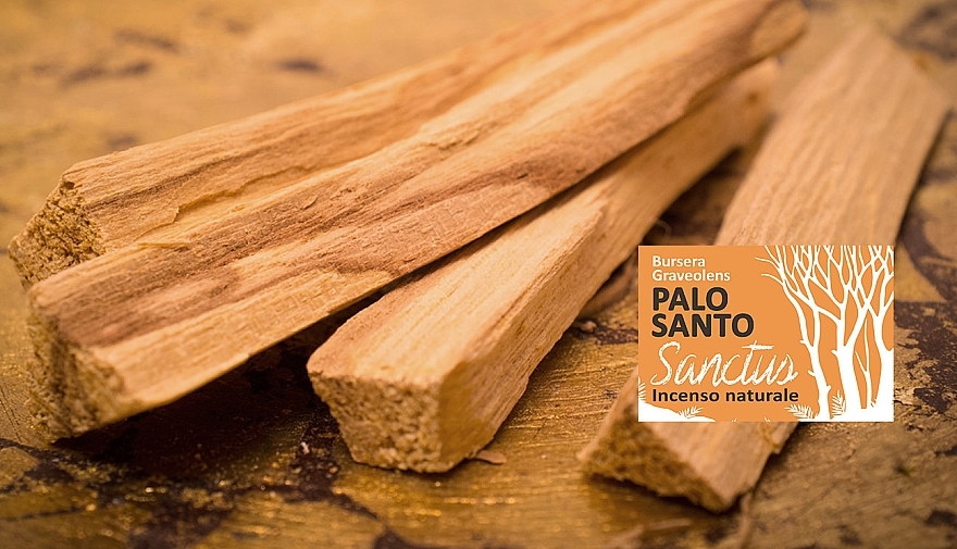 Благовония "Пало Санто", древесина - Himalaya dal 1989 Sanctus Palo Santo Natural Incense Wood — фото N4