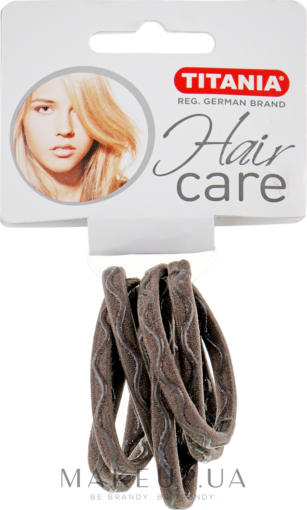Резинки для волос Anti Ziep, 6 шт - Titania — фото 6шт