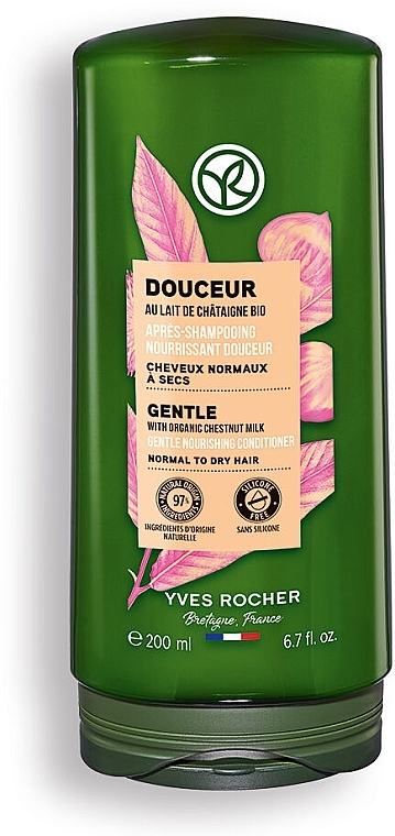 Кондиционер для волос - Yves Rocher Gental Conditioner With Organic Chesnuts Milk — фото N1