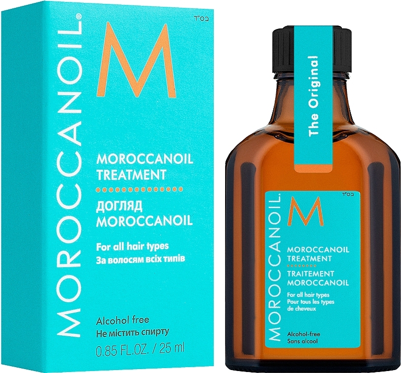 УЦЕНКА Восстанавливающее масло для волос - MoroccanOil Oil Treatment For All Hair Types * — фото N3