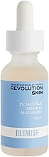 Сироватка із саліциловою кислотою та ніацинамідом - Revolution Skincare 2% Salicylic Acid & 5% Niacinamide Serum — фото N1