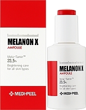 Ампульная сыворотка против пигментации - MEDIPEEL Melanon X Ampoule — фото N4