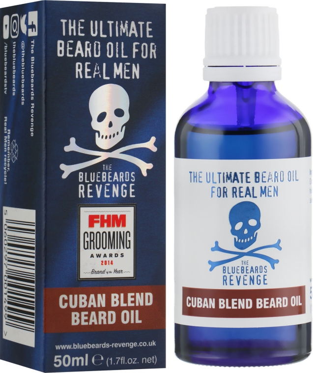 Масло для бороды "Кубинская смесь" - The Bluebeards Revenge Cuban Blend Beard Oil