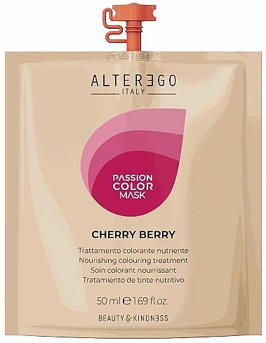 Тонирующая маска для волос, 50 мл - Alter Ego Passion Color Mask — фото N1