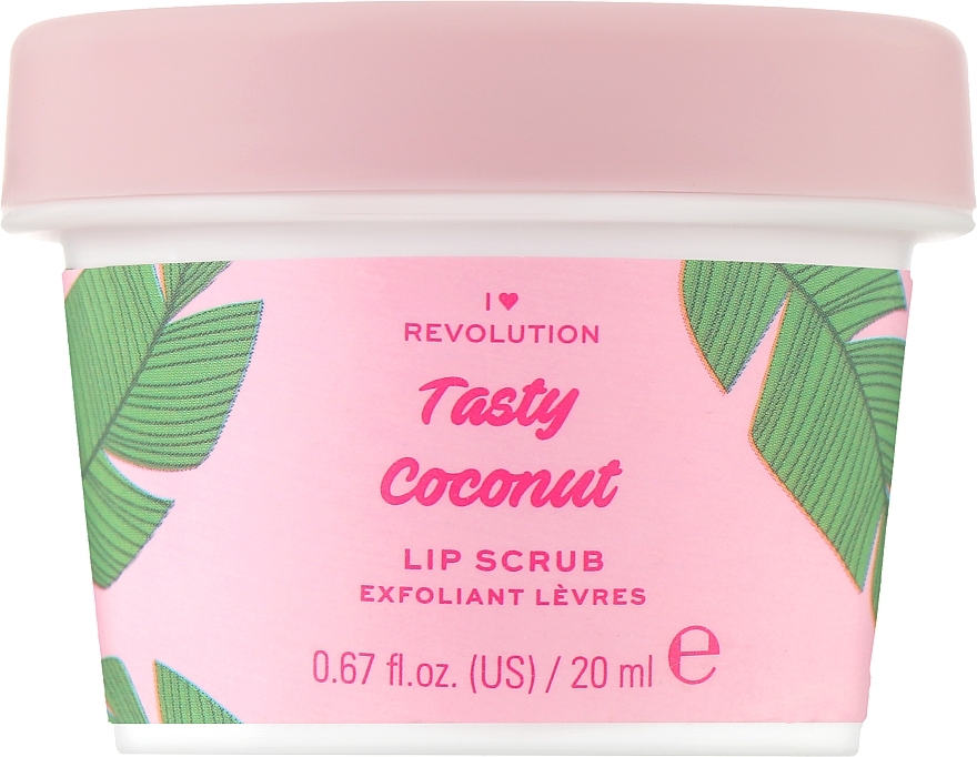 Скраб для губ - I Heart Revolution Tasty Coconut Lip Scrub — фото N1