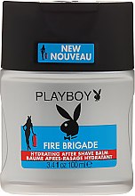 Парфумерія, косметика Бальзам після гоління - Playboy Fire Brigade After Shave Balm