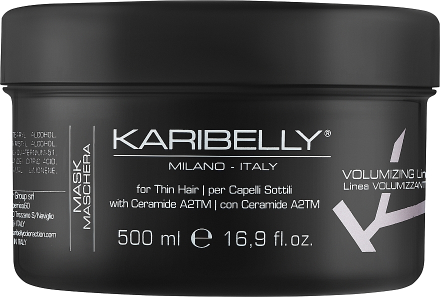Маска для об'єму волосся - Karibelly Volumizing Mask — фото N1
