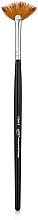 Парфумерія, косметика Пензель для дизайну, віяловий - PNB 13D Brush Fan Nail Art Brush 6-s