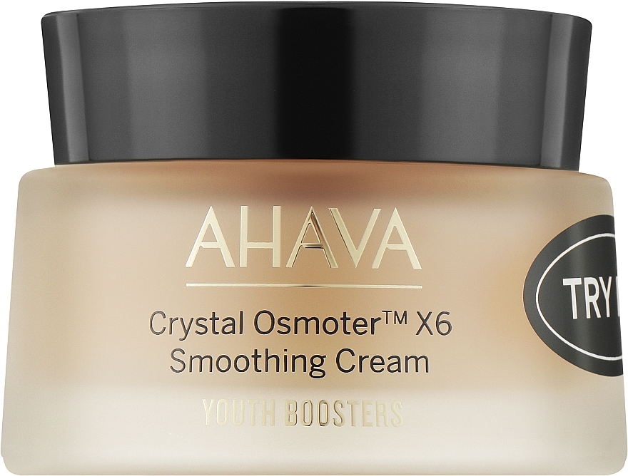Разглаживающий крем для лица - Ahava Crystal Osmoter X6 Smoothing Cream (тестер) — фото N1