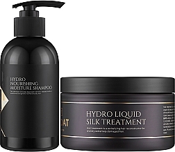 УЦЕНКА Набор - Hadat Cosmetics Hydro Silk Combo (shm/250ml + mask/300ml) * — фото N2