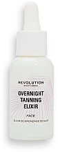 Ночной эликсир для загара лица - Revolution Beauty Overnight Face Tan Elixir — фото N1