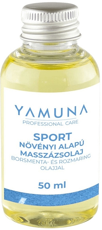 Масло для массажа "Перечная мята-розмарин" - Yamuna Peppermint Rosemary Vegetable Massage Oil — фото N1