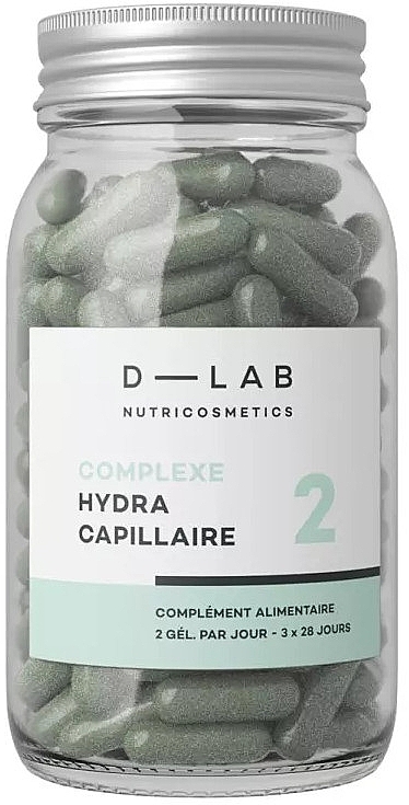 Пищевая добавка "Увлажнение для волос" - D-Lab Nutricosmetics Hydra-Capillary Complex — фото N1