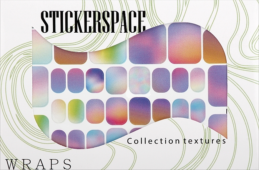 Дизайнерские наклейки для ногтей "Summer Pedi" - StickersSpace — фото N1