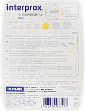 Щетки для межзубных промежутков, 1,1 мм - Dentaid Interprox 4G Mini — фото N2