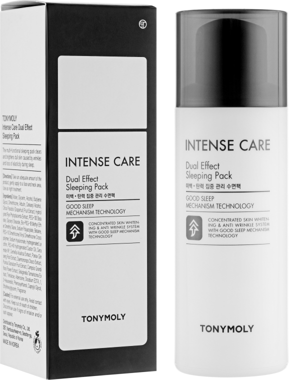 Маска ночная восстанавливающая tony moly intensive care dual effect sleeping pack