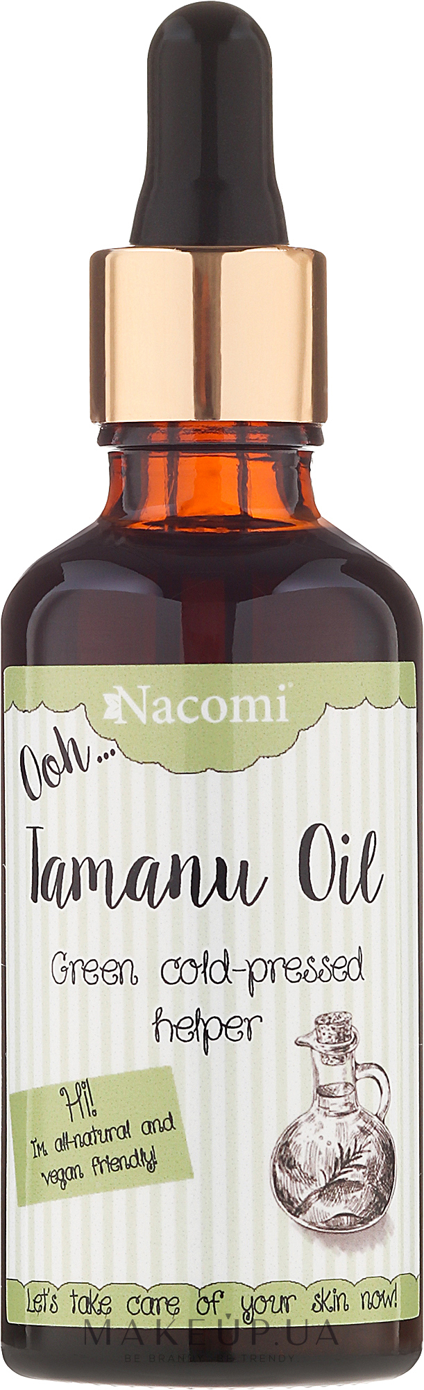 Олія для волосся з екстрактом таману - Nacomi — фото 50ml