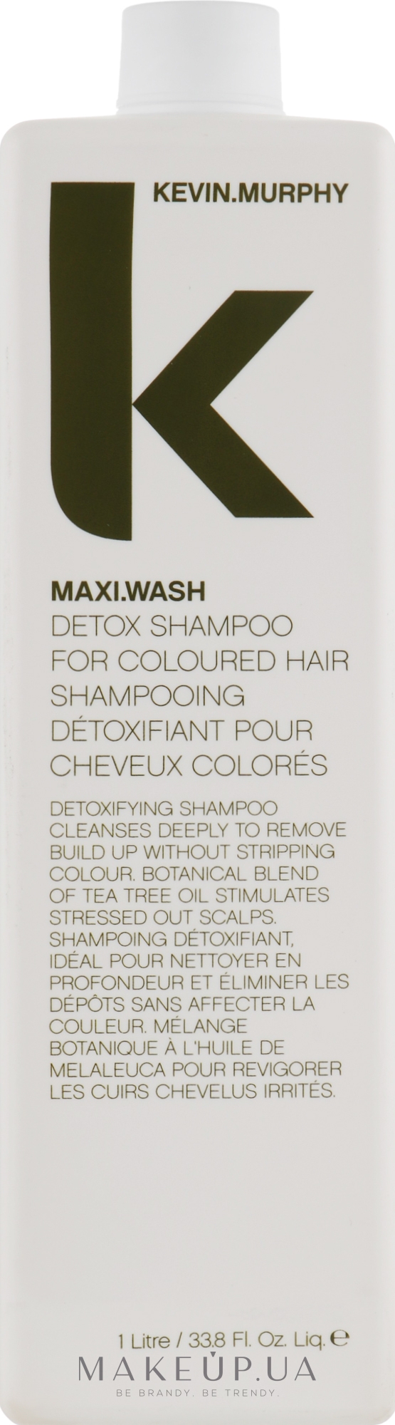 Детоксифицирующий шампунь для окрашенных волос - Kevin.Murphy Maxi.Wash — фото 1000ml
