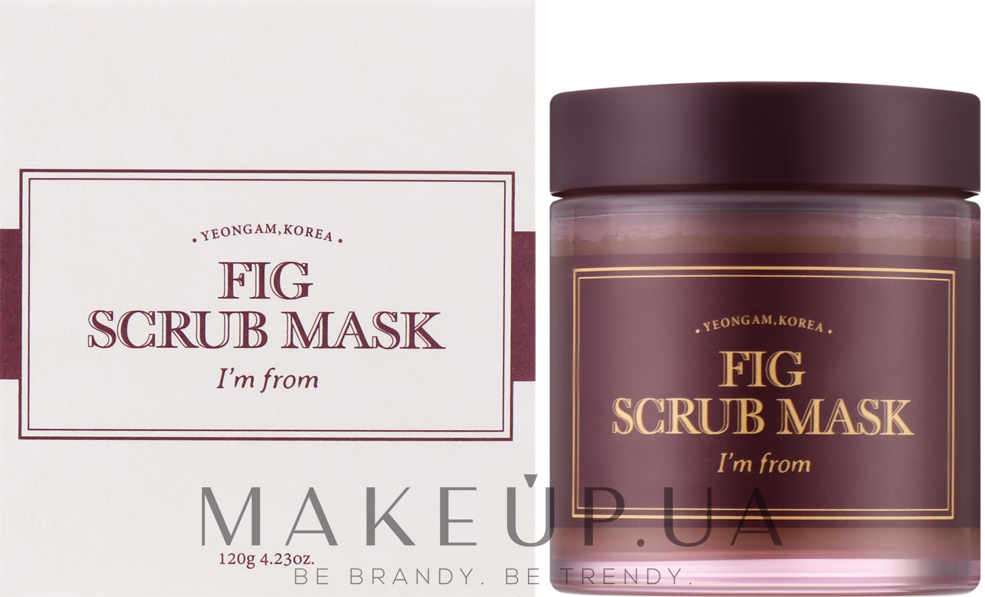 Маска-скраб для очищения кожи с инжиром - I'm From Fig Scrub Mask — фото 120g
