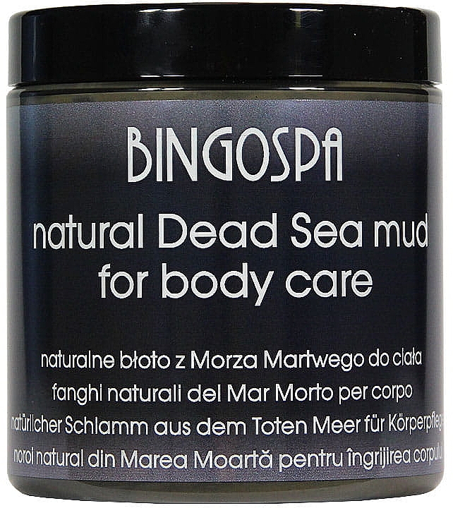 Маска з чорною гряззю Мертвого моря - BingoSpa — фото N1